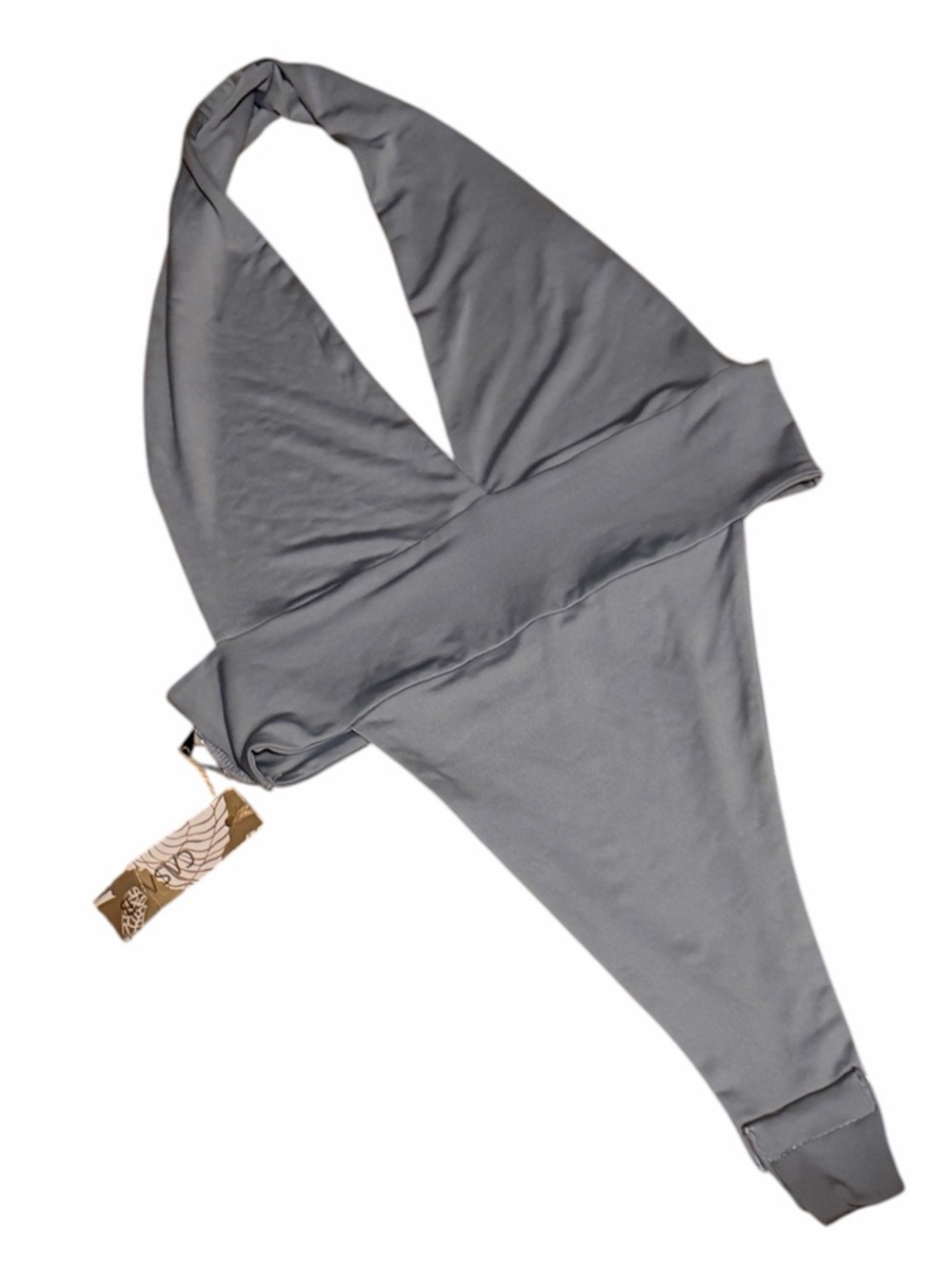 CASA B NWT Halter Bandeau Thong Bodysuit